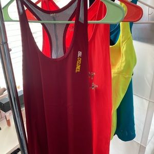 Workout racer tops !